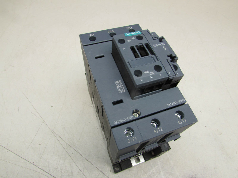 SIEMENS SIRIUS 3RT2045-1KB40 CONTACTOR 125A XLNT USED TAKEOUT MAKE OFFER 