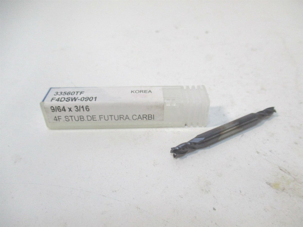 YG-1 (33560) 9/64" x 5/16" x 3/16" x 2" OAL Carbide Finishing Square End Mill 