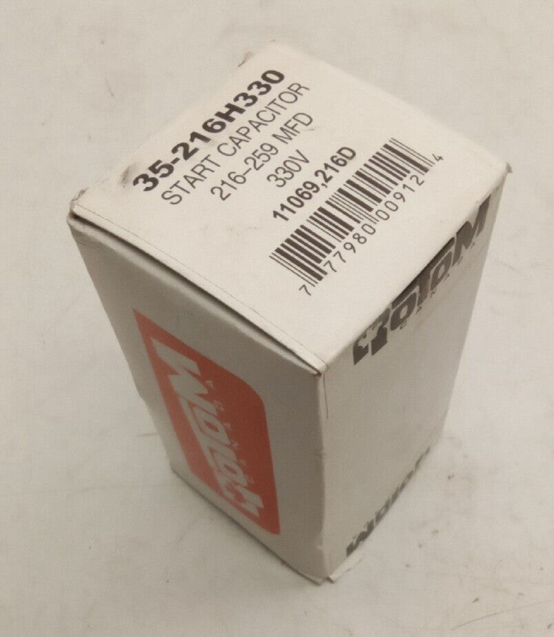 Rotom Canada 35-216H330 Start Capacitor 330V