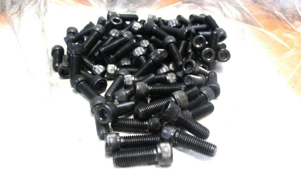 Brighton (211087) 1/4-28 UNF 3/4" OAL 3/16" Hex Socket Cap Screw - Lot of 100