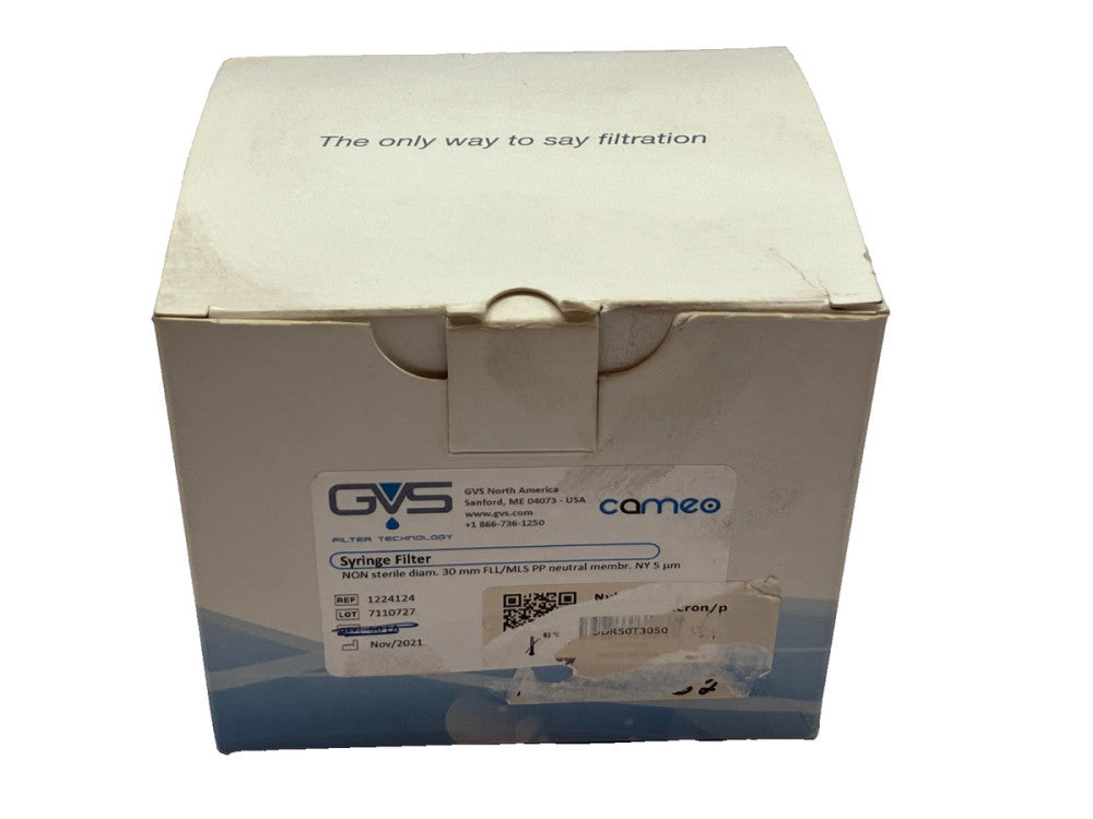 GVS DDR50T3050 Nylon Syringe Filter 30 mm 7110727 LOT OF 43