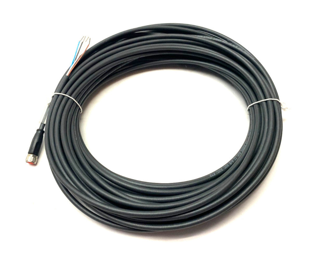 Beckhoff ZK2020-3200-0200 Single Ended Power Cable M8 4-Pin to Leads, 20m Length
