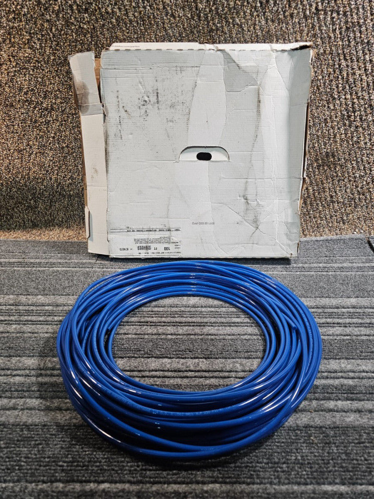Parker 95U-4-062-BLU-0100 .062" ID x 1/4in. OD Flexible Polyurethane Tubing Blue