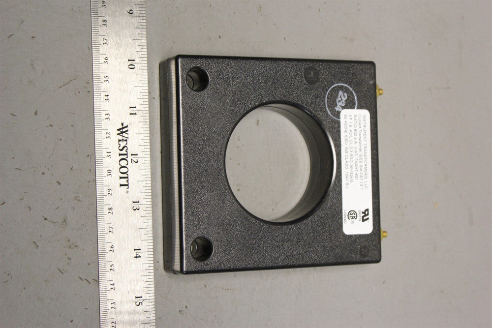 Unused INSTRUMENT TRANSFORMERS CURRENT TRANSFORMER 600:5 A 7ASHT-601