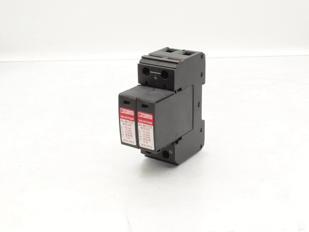 PHOENIX CONTACT VAL-MS-T1/T2 48/12.5/1+1V-FM SURGE SUPPRESSOR