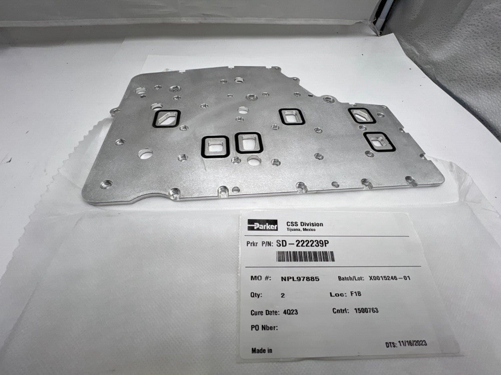 Pack of 2 Parker SD-222239P Full Manual Valve Bodies
