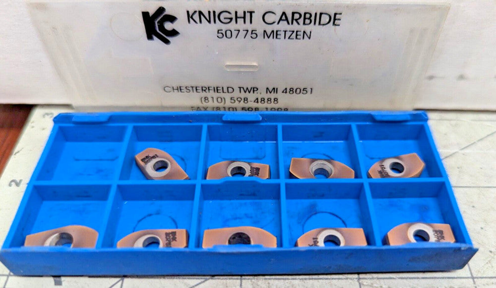 9 pcs, KNIGHT CARBIDE, BNK2075I, Carbide Inserts, Grade KC57U [OF56#2