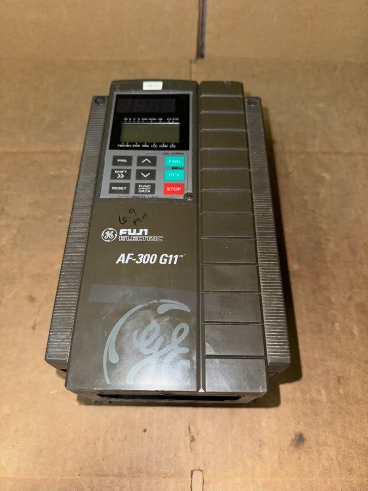 FUJI ELECTRIC 6KG1143005X1B1 AF-300 G11 AC DRIVE, 380-V, 5-HP, USED! MAKE OFFER!