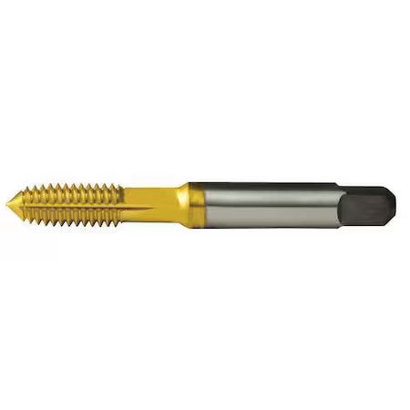 Greenfield Threading 291162 Thread Forming Tap, M6-1.00, Plug, Tin, 0 Flutes