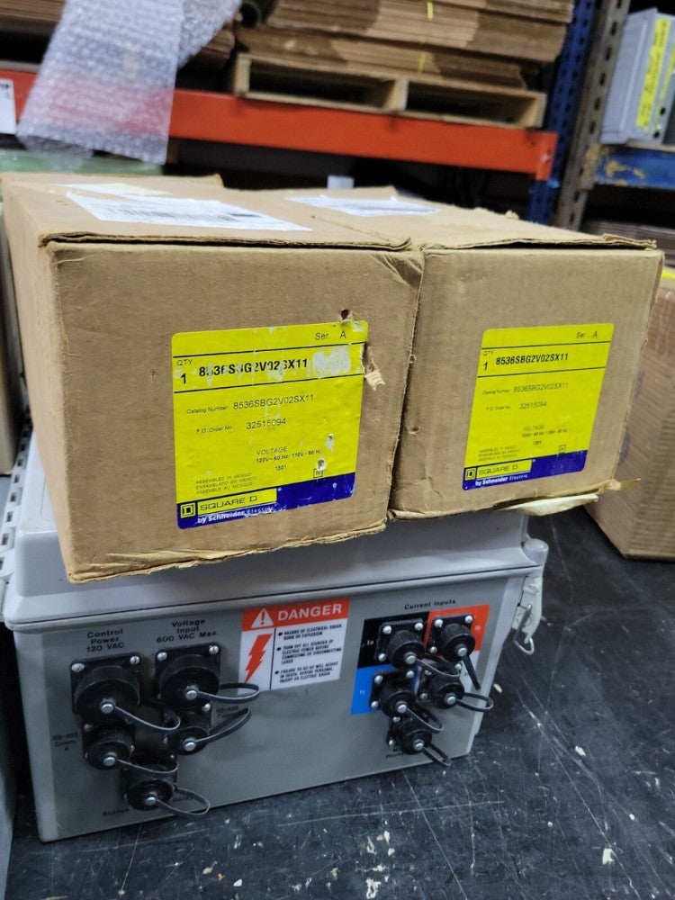 1 NEW  Square D 8536SBG2V02Sx11 Starter