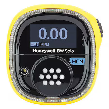 Honeywell Bws1-Z-Y Single-Gas Detector, Audible, Vibrating, Visual, 1 Yr
