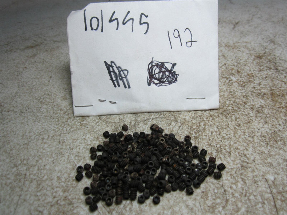 Brighton Best (101145) #6-32 UNC, 1/8" OAL, Cup Point Set Screw - Pack of 192