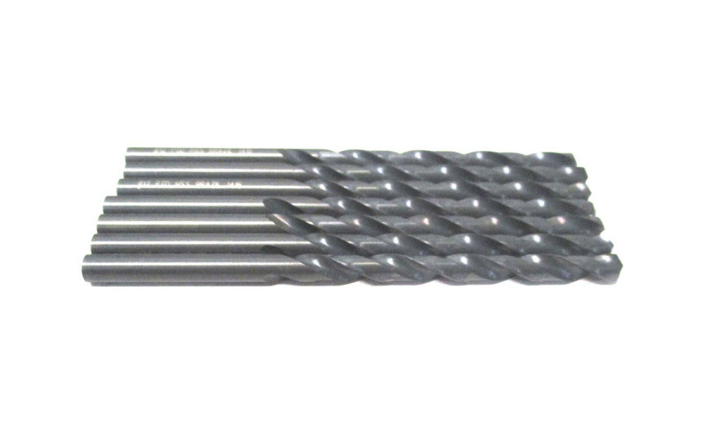 Precision (18012) #12 3/16 x 2-5/16 x 3-1/2 RH 118° HSS Jobber Drill - 7 QTY