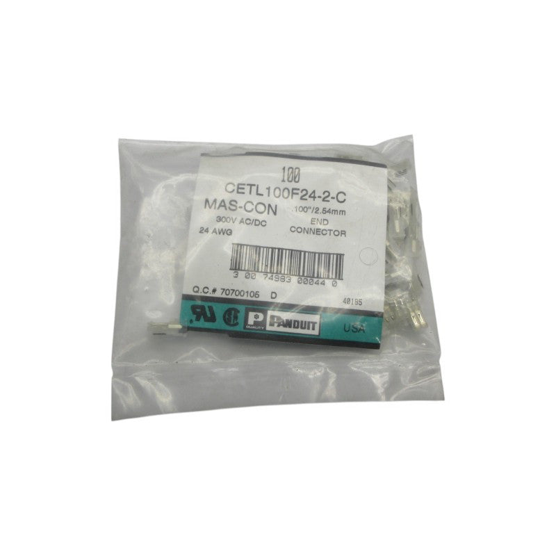 PANDUIT CETL100F24-2-C 300VAC (PKG OF 100) NSMP