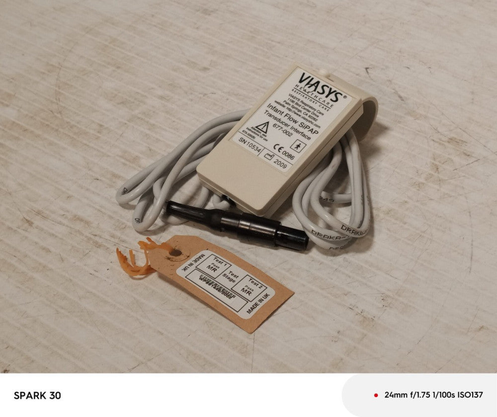Viasys Healthcare 677-002 Infant Flow SiPAP Transducer Interface