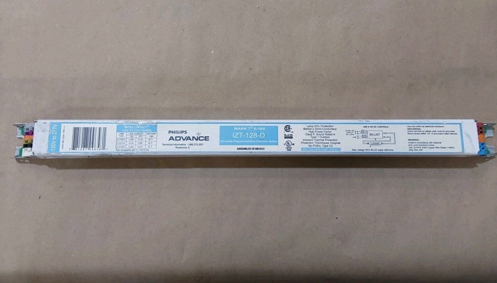 Advance IZT-128-D Dimmable Programmed Start Fluorescent Ballast (1-Lamp) F28T5