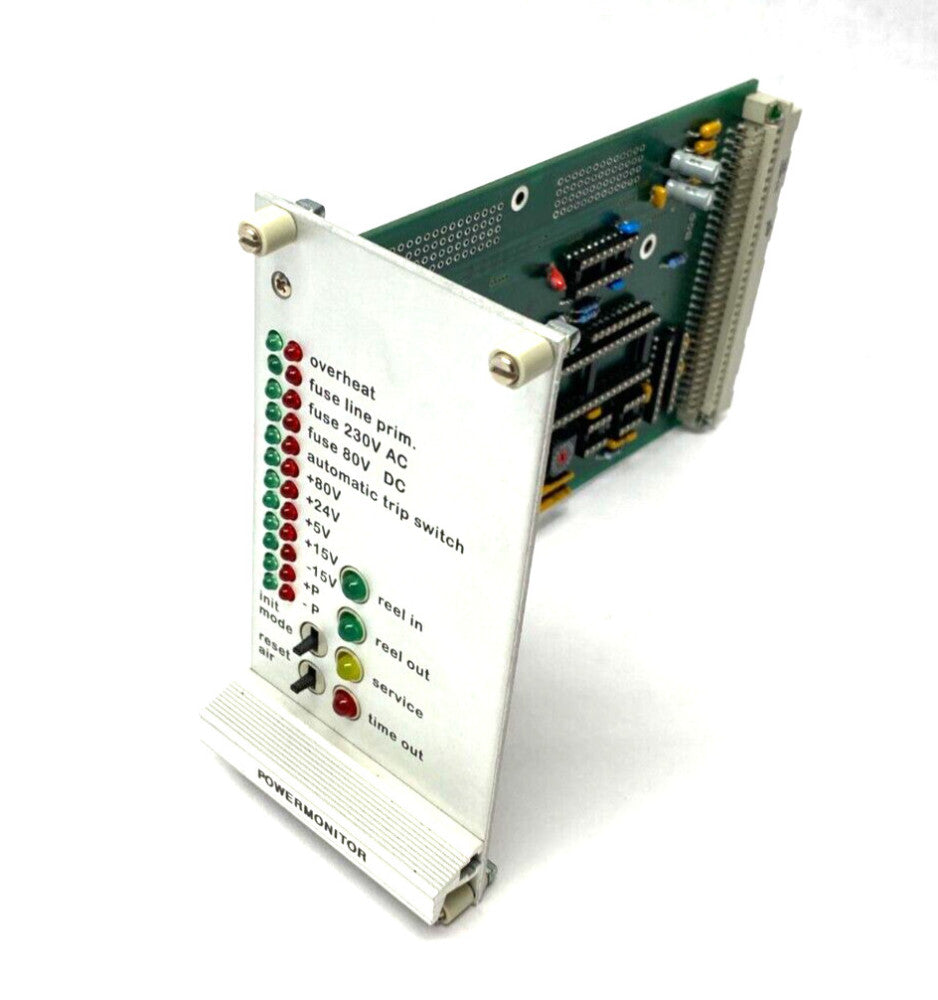 F&K Delvotec 1159 Rev. 1/B Power Monitor Panel Module