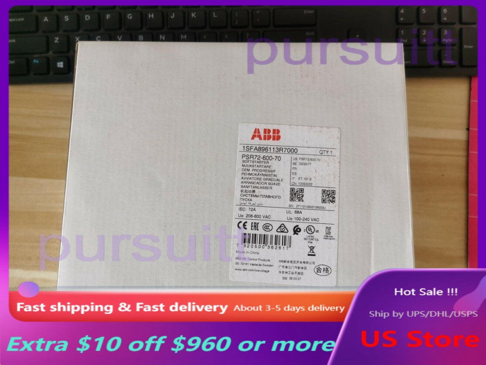 1PC New ABB PSR72-600-70 1SFA896113R7000 Soft Starter In Box Brand US Free TAX