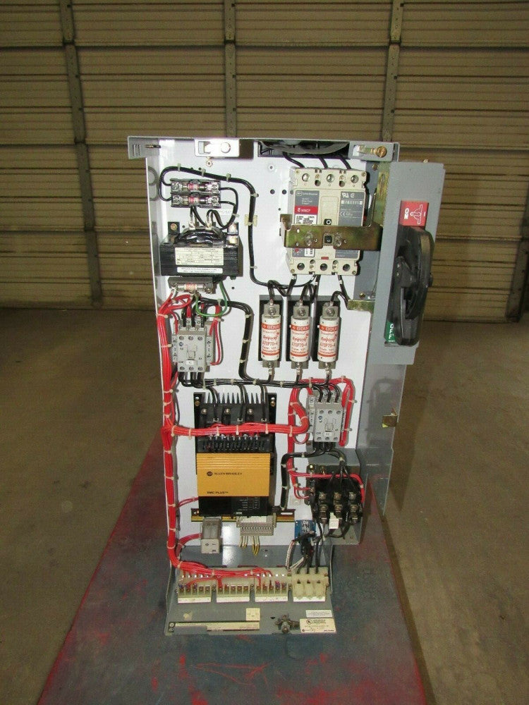 ALLEN BRADLEY 2100 MCC BUCKET SMCPlus, SOFT START,150-A24NCD 7.5hp/24A/3ph/600V 