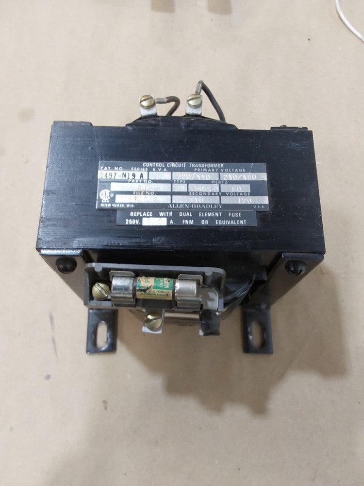 Allen-Bradley 1497-N19 Series A Industrial Control Circuit Transformer 220/440
