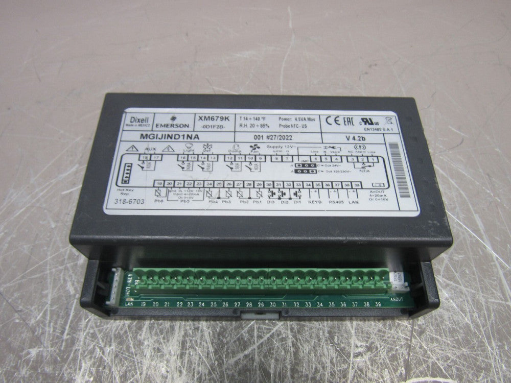 EMERSON DIXELL XM679K-0D1F2B CLIMATE CONTROL MODULE XLNT USED MAKE OFFER !!