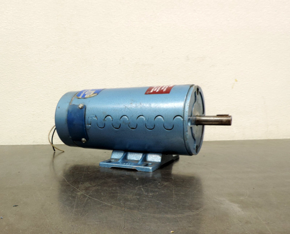 Graham Company Electric Motor 600252131 1/4 HP 1200 RPM 5/8" Shaft 90 Volts DC