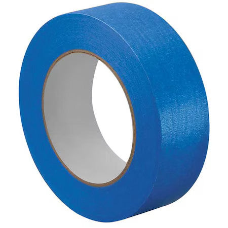 Tapecase Pt14 Painter's Tape, 1 1/2 In W X 60 Yd L, 5.5 Mil Thick, Blue, Rubber