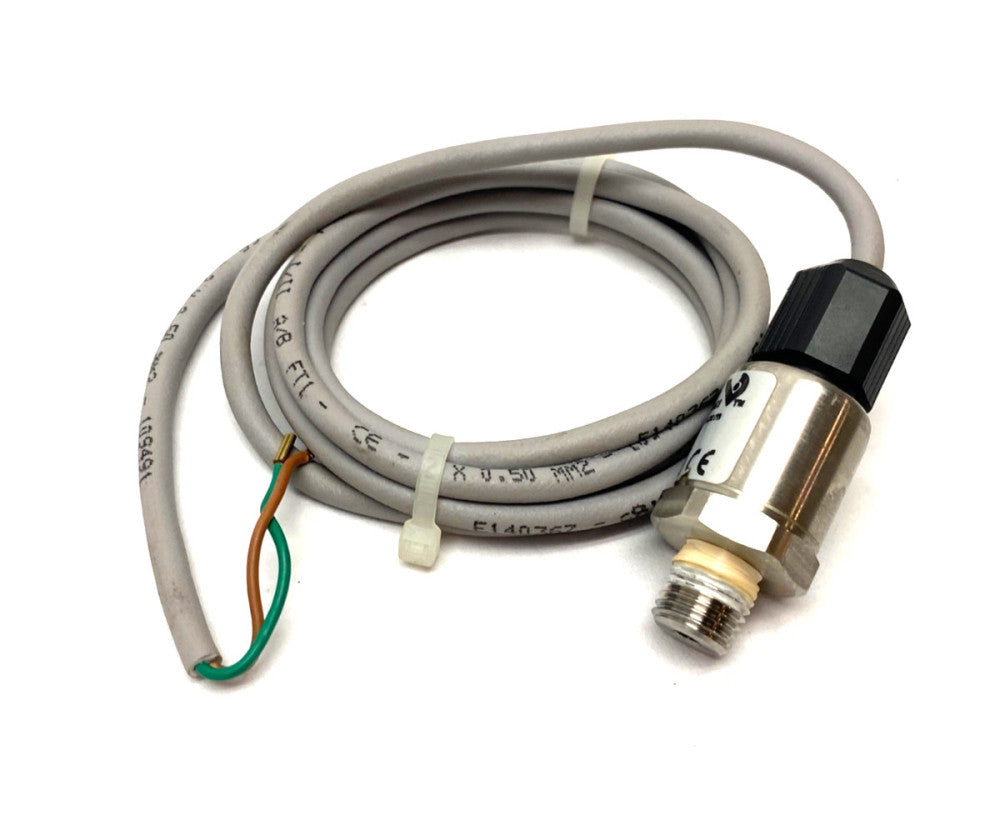 Veris PG08AM Static Pressure Gauge Sensor, 0... 250psig, 316SS