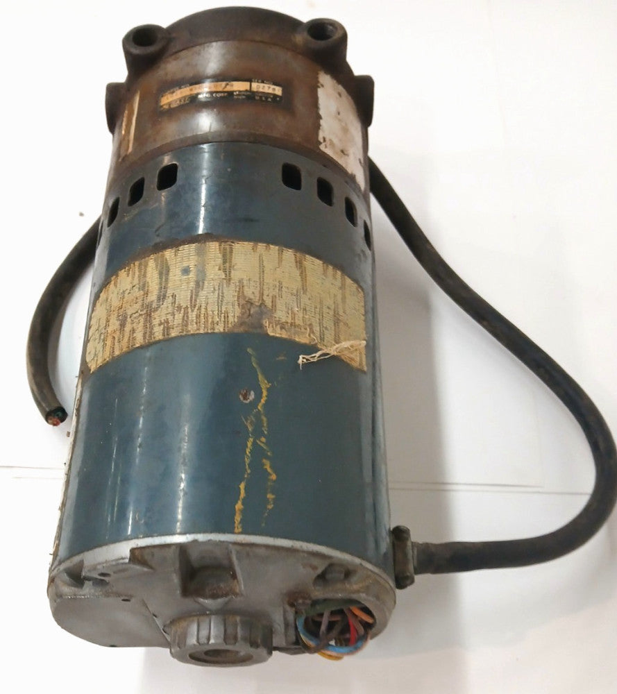 GE AC MOTOR MODEL 5K48MG652D GAST ROTARY VACUUM PUMP MODEL 1022V103G278 3/4 HP