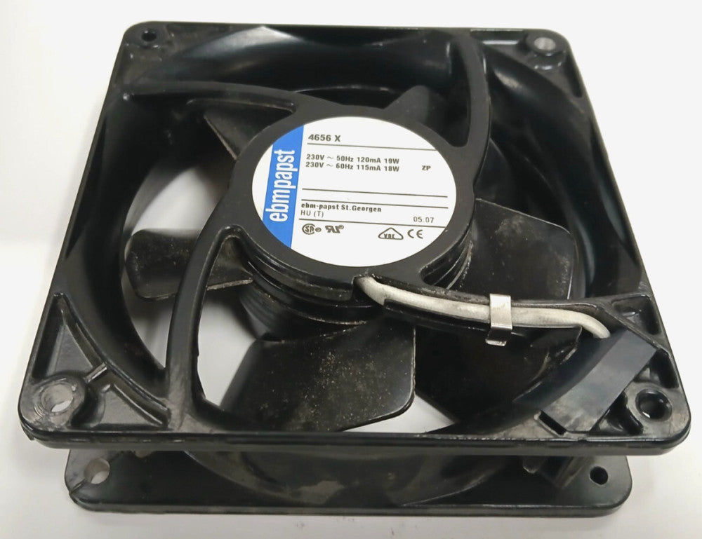 EBMPAPST AXIAL COOLING FAN 4656 X 230 VOLT 115/120 MA 18/19 WATT 106 CFM