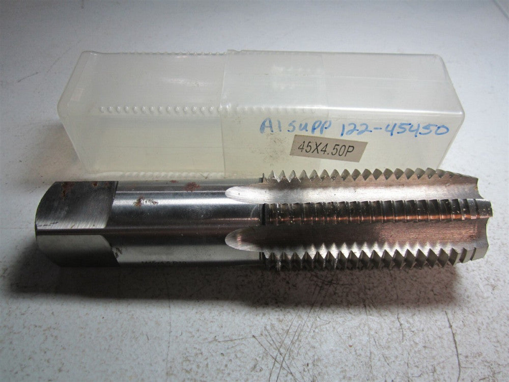 A-1 Supply (122-45450) 45x4.50P 6 Flute Straight Flute HSS Bottoming Tap