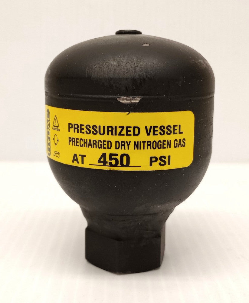 Hydac 450 Psi Pressurized Vessel Precharged Dry Nitrogen Gas 3009685/112/031