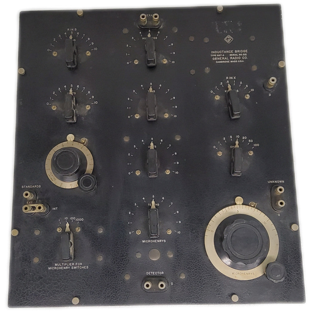 General Radio  667-A  Inductance Bridge