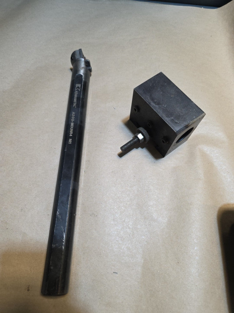 KENNAMETAL INDEXABLE BORING BAR COOLANT THRU 1-1/4" SHANK A20U-MDUNR4 14" LENGTH