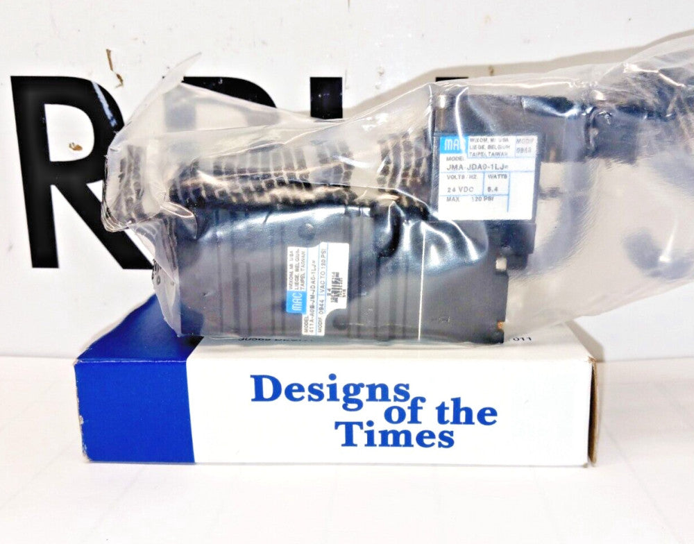 New MAC Solenoid Valve 24 VDC Coil 120 PSI  411A-AOB-JM-JDAO-1LJ