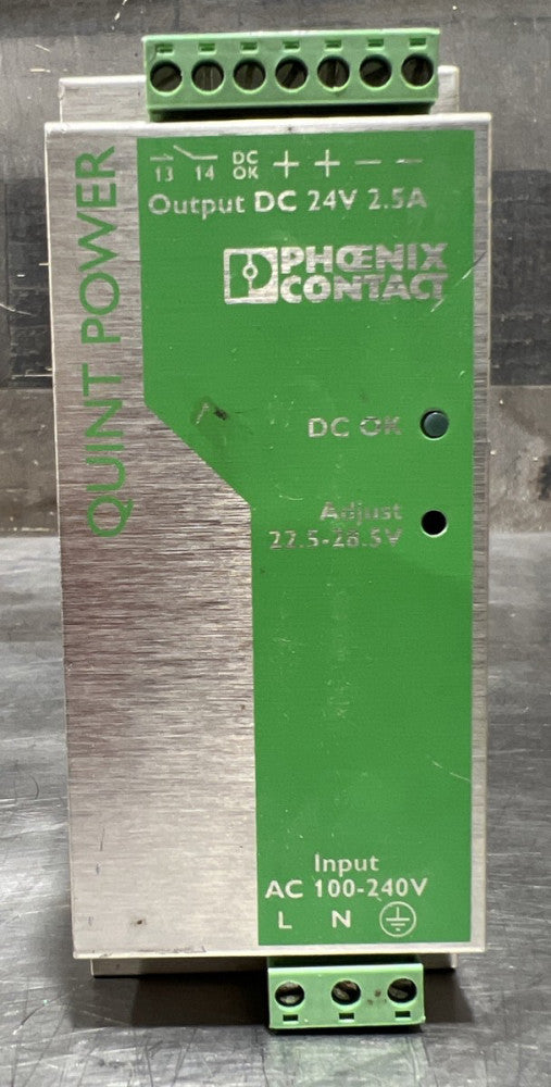 PHOENIX CONTACT QUINT-PS-100-240AC/24DC/2,5 Nos Surplus No Original Box