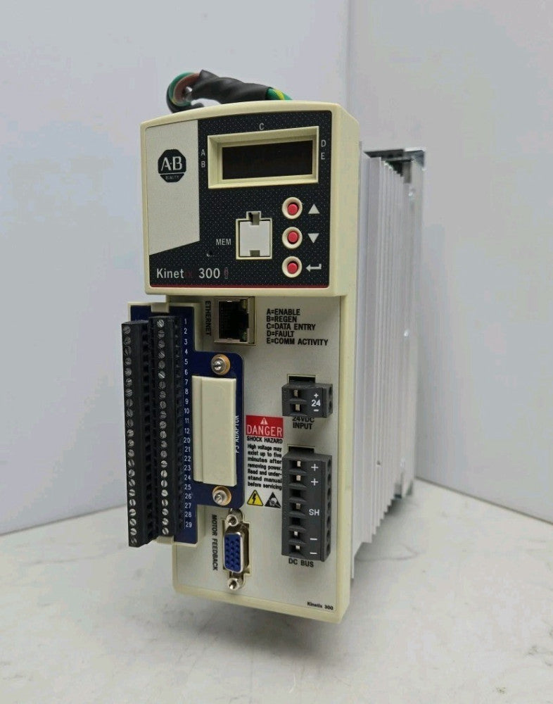 Allen Bradley 2097-V33PR1 Kinetix 300 Servo Drive 2097-TB1 Block 2097-F4 Filter
