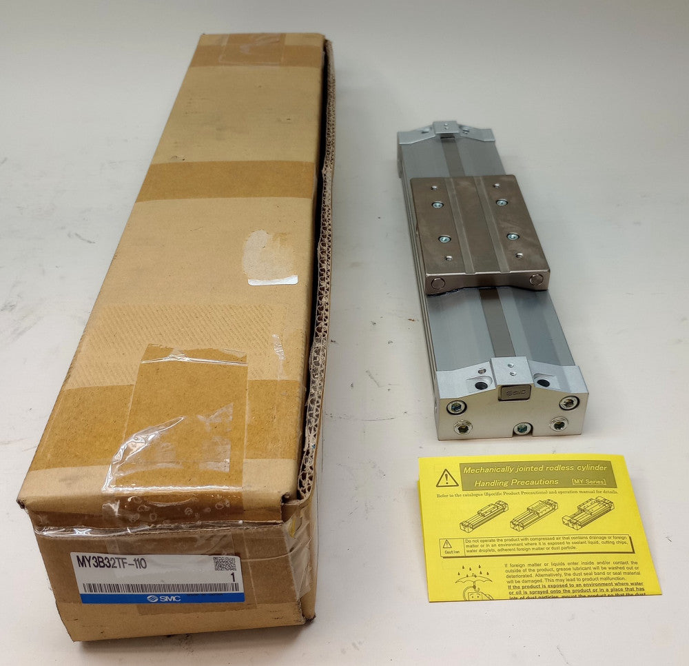 SMC MY3B32TF-110 Rodless Air Cylinder Mechanically Jointed Slide Table MY3