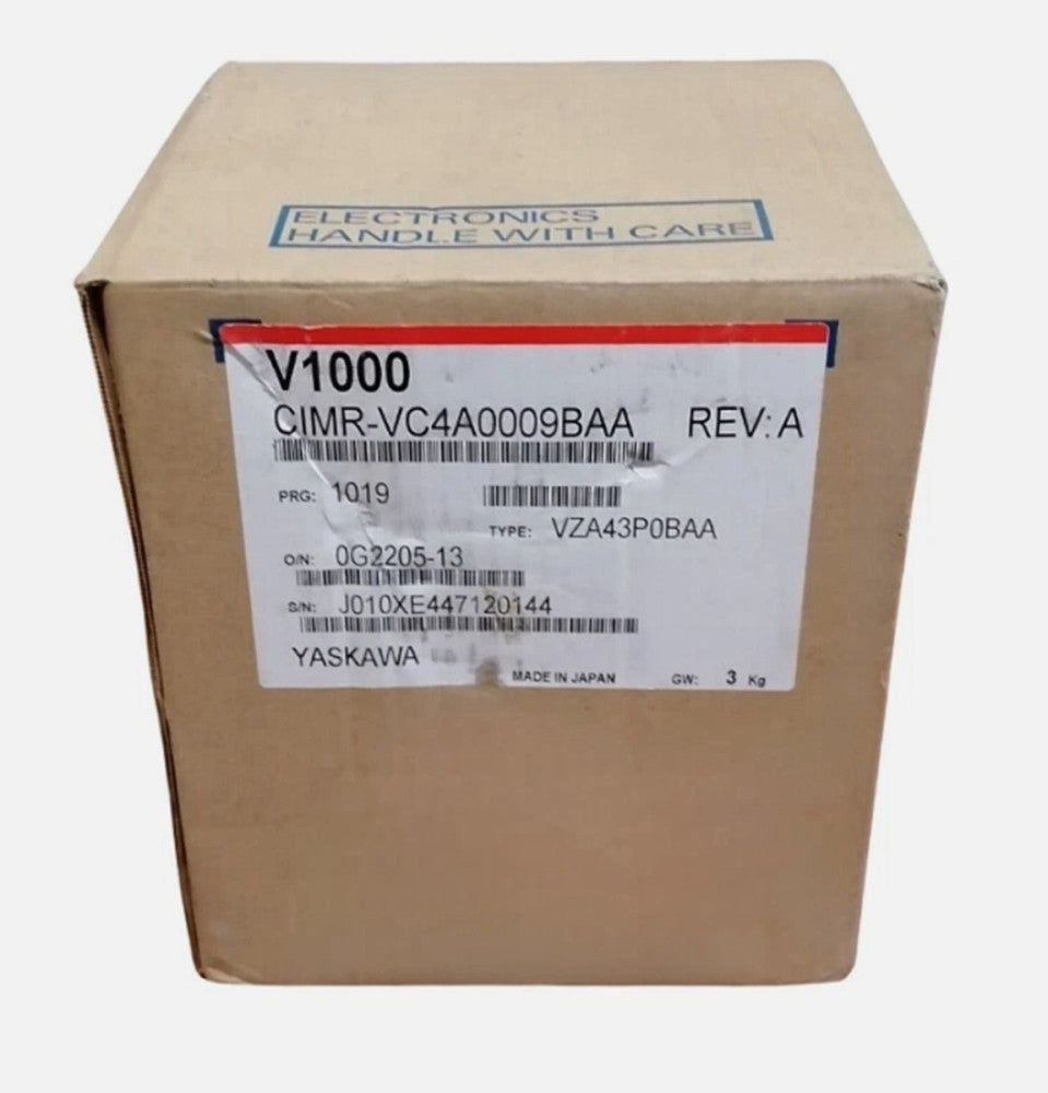1PC Yaskawa CIMR-VC4A0009BAA Inverter Driver New