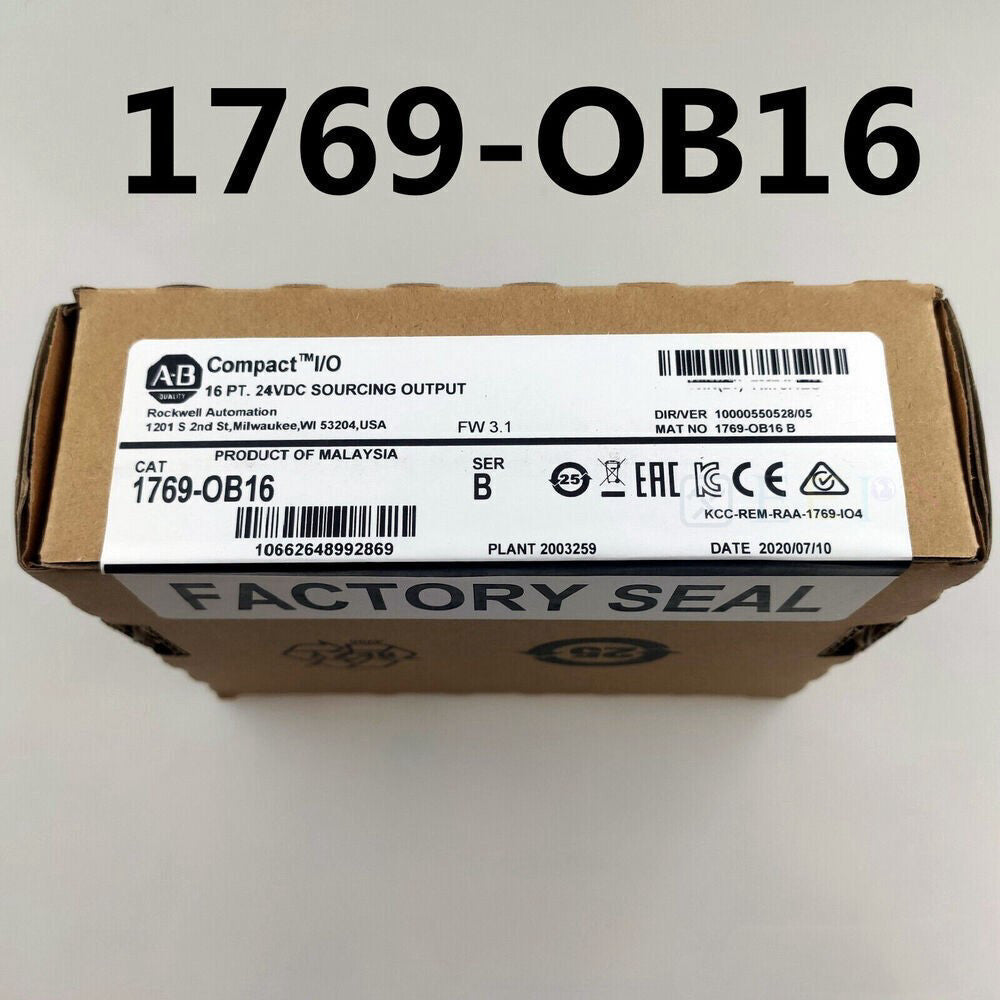 Original New AB Allen Bradley 1769-OB16 Output Module Compact I/O Free Shipping