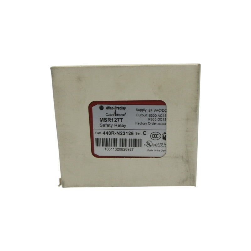 ALLEN BRADLEY 440R-N23126 SER. C 24VAC/DC (WH) NSMP
