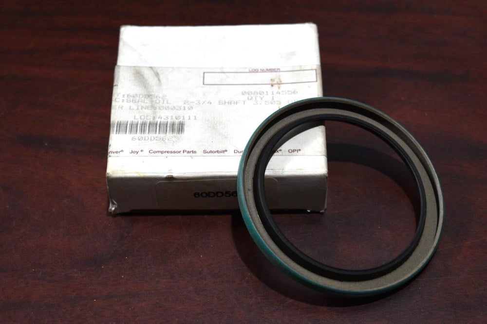 Gardner Denver 60DD562 Oil Seal 2.75" Shaft x 3.505" OD Genuine NOS