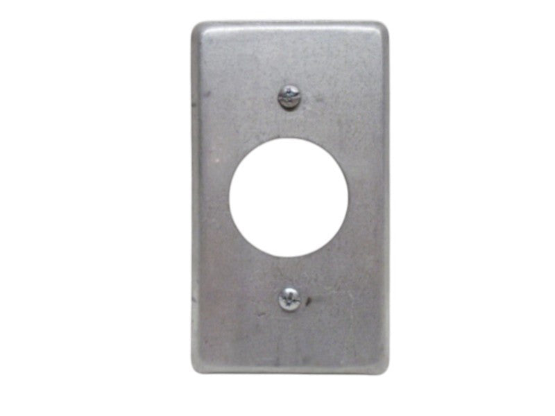 STEEL CITY 58C5 SINGLE RECEPTACLE COVER NSNP