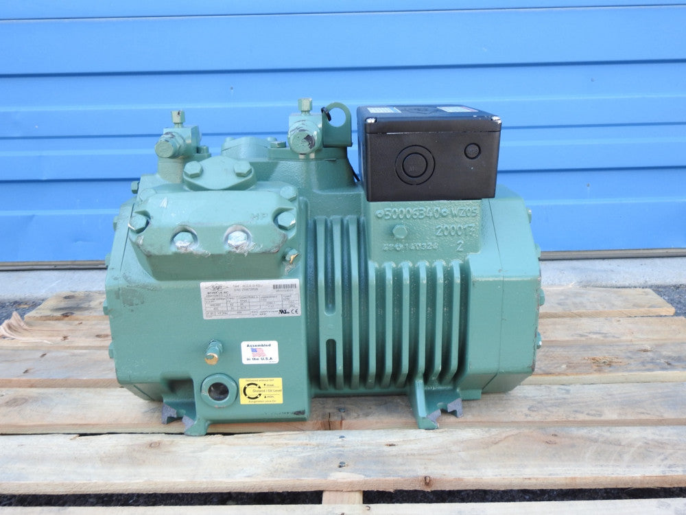 OEM Bitzer 4CES-9-4SU Semi Hermetic Compressor 4CES94SU -NEW BROKE MOUNTING TABS
