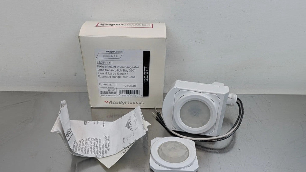 Acuity Controls LSXR 610 Sensor Switch 360° Fixture Mount Interchangeable Lens