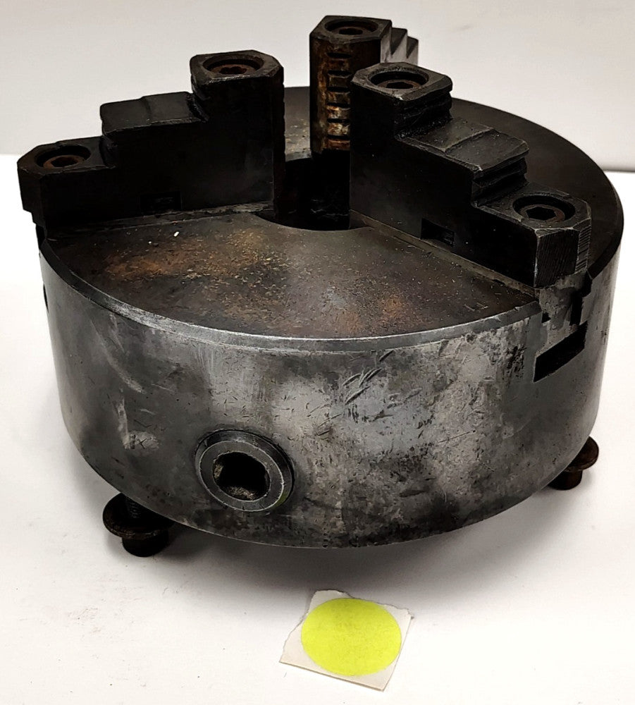 UNBRANDED 3 JAW 8"OAD SELF CENTERED LATHE CHUCK CAST IRON MATERIAL