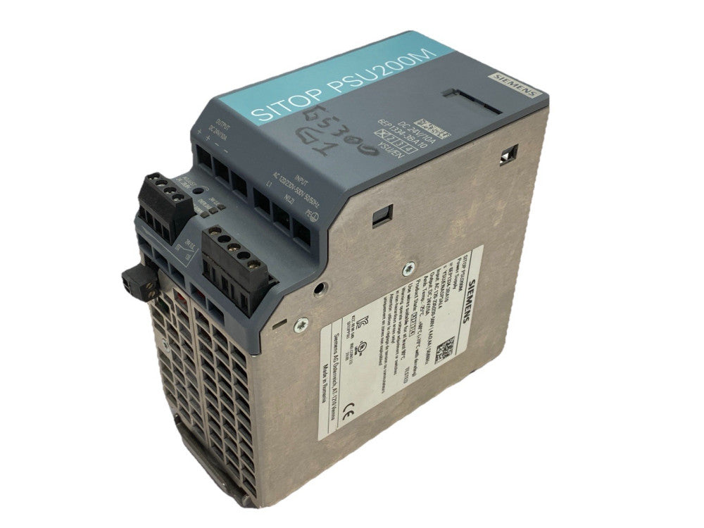 Siemens 6EP1334-3BA10 SITOP PSU200M Power Supply 10A 24V