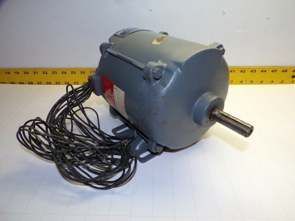 MARATHON .33 HP AC ELECTRIC MOTOR 1725 RPM 230/460 VAC 56-5 FR 3 PH  NQA56T17E70