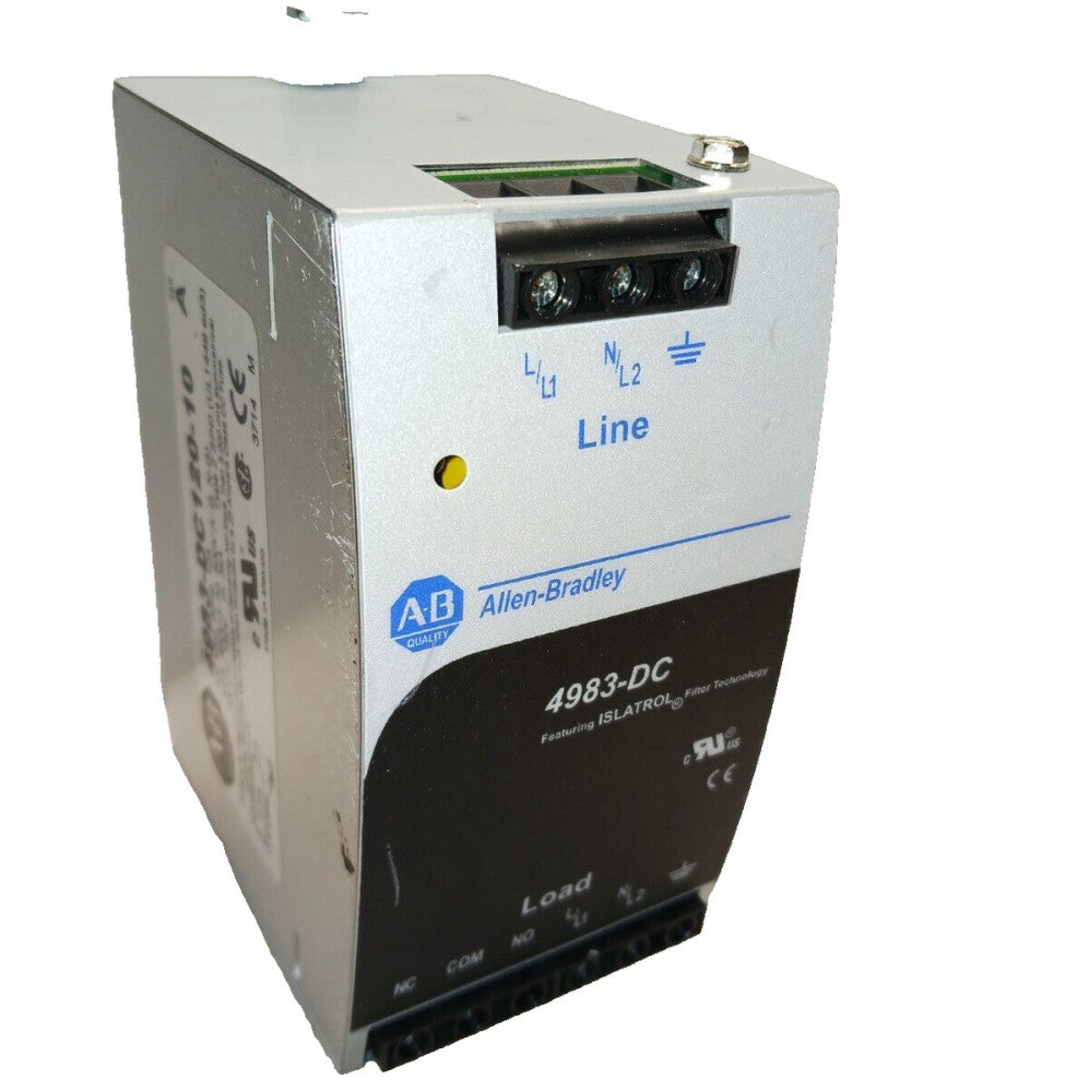 NEW ALLEN BRADLEY 4983-DC120-10 DIN RAIL SURGE SUPPRESSOR AND FILTER