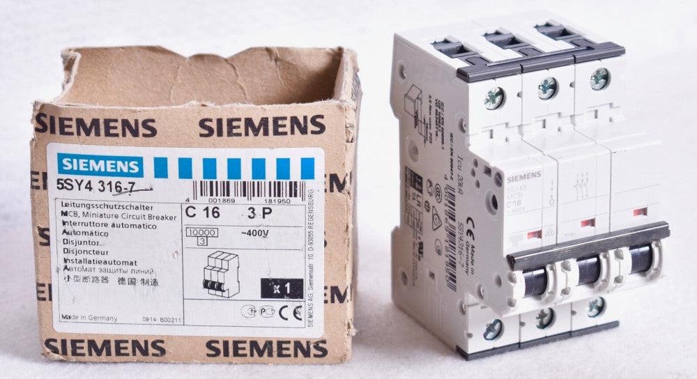 Siemens Circuit Breaker 5SY4 316-7  5SY43167